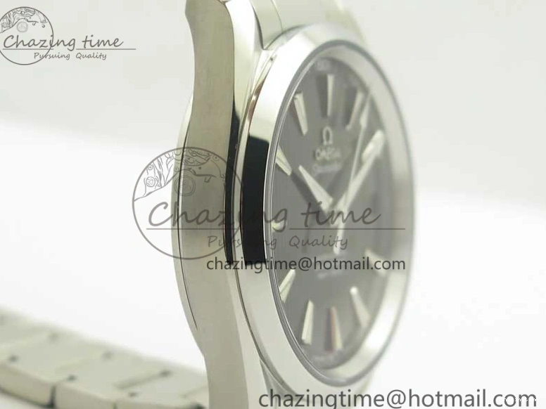 0508 Aqua Terra 150M SS VSF 1:1 Best Edition Gray Textured Dial on SS Bracelet A8500 Super Clone MultiPurpose 8039